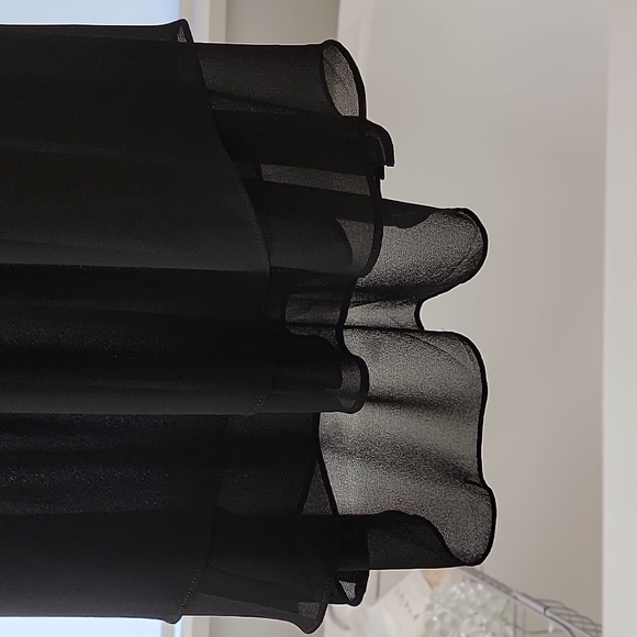 Naked Zebra Small Ruffle Racerback Layered Halter Tank - Picture 3 of 5